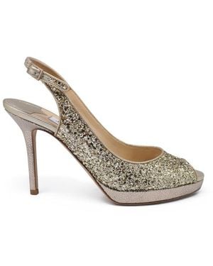Jimmy Choo Nova Sandals - Metallic