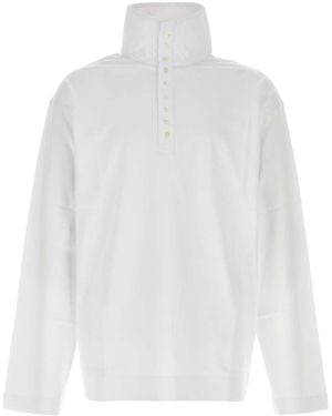 Dries Van Noten Cotton Oversize Hegon T-Shirt - White