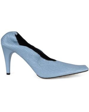 Bottega Veneta Crunch Court Shoes - Blue