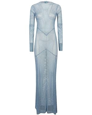 Santa Brands Maxi Dress - Blue