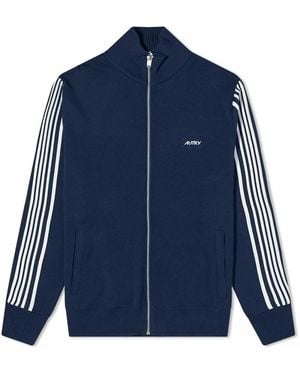 Autry Cardigan Con Cerniera - Blu