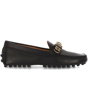 Tod's Gommino Schwarze Loafers Für Frauen