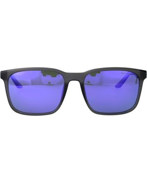 Nike Squared Sunglasses Fd1849 66 - Blue