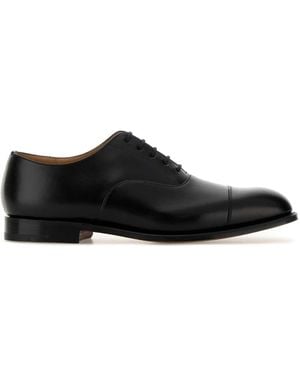 Church's Leather Consul Lace Up Shoes - Black