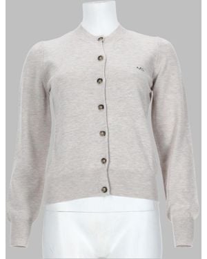 A.P.C. A. P.C. Wool Cardigan For - Grey