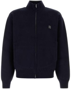 DSquared² Zip Up Cardigan - Blue