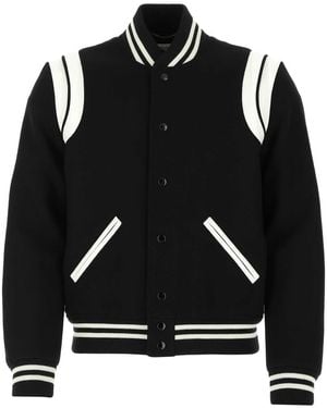 Saint Laurent Teddy Jacket - Black