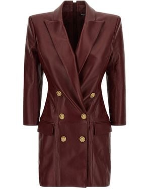 Balmain Blazer Dress - Red