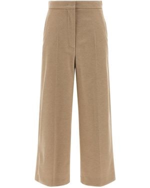 Max Mara 'Marengo' Pants - Natural