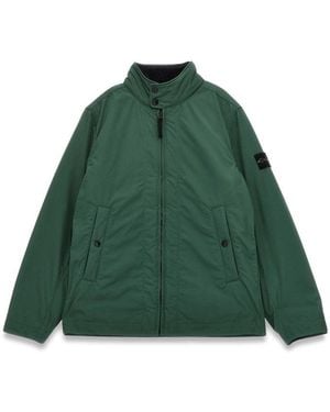 Stone Island Mini Detachable Interior Jacket For Boys - Green