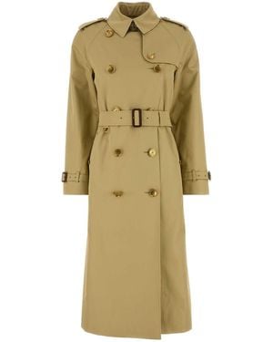 トレンチコート Burberry Sage Green Gabardine Trench Coat Burberry Sage Green Gabardine Trench Coat | Lyst