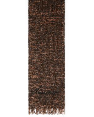 Laneus Alpaca Blend Scarf - Brown