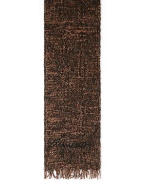 Laneus Multikolen -Alpaka -Mischschal - Braun