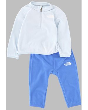 The North Face Baby Glacier Mini Track Suit Set For Boys - Blue