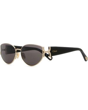 Chloé Acetate Sunglasses - Black