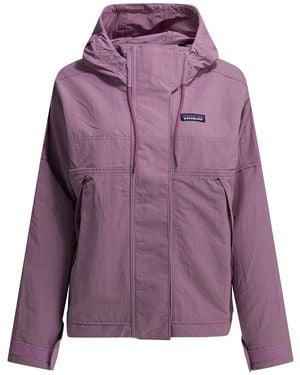 Patagonia W Jackets And Coats Purple