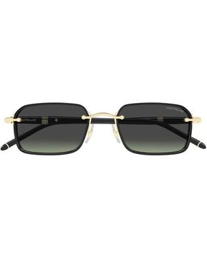 Montblanc Sonnenbrille MB0483 S 004 Schwarz/Grau Herren - Braun