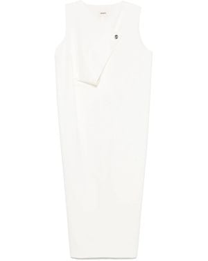 KHAITE Crispin Dress - White