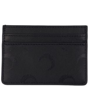 Marine Serre Moon Kartenhalter Synthetik Schwarz