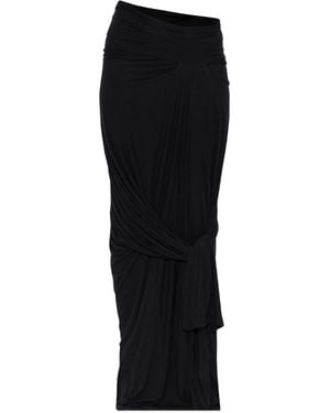 Entire studios Lumiere Scarf Skirt Soot - Black
