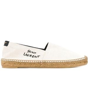 Saint Laurent Shoes > flats > espadrilles - Blanc