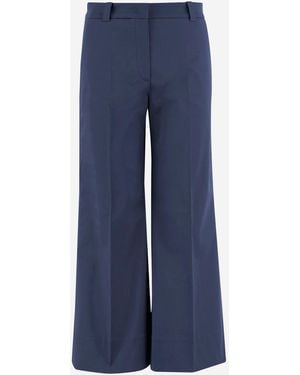 QL2 Donna Stretchkatoenen Broek - Blauw