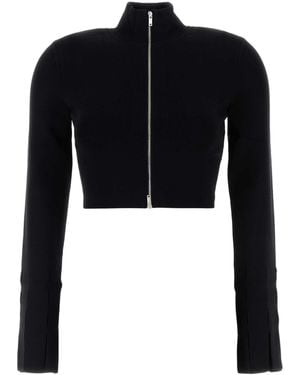 Nanushka Stretch Viscose Blend Izan Cardigan - Black
