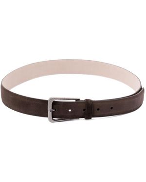 Brunello Cucinelli Suède Riem - Wit