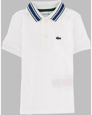 Lacoste Polo Con Logo - Blue