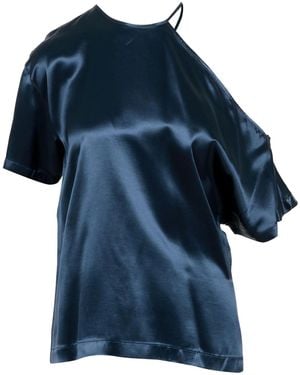 Erika Cavallini Semi Couture Shirts Blauw