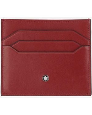 Montblanc Meisterstück Leather Cardholder - Red