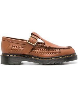Dr. Martens Loafer Mit Gewebtem Detail - Braun