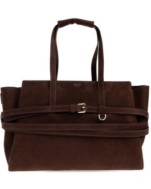 Moschino Tie Me Tote Bag - Braun