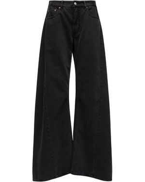 MM6 by Maison Margiela Trousers 5 Pockets - Black