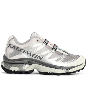 Salomon 'Xt 4 Og' Sneakers aus silbernem technischem Stoff - Weiß