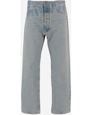 Maison Margiela Cotton Jeans - Blue