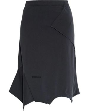 Vetements Logotipo al revés tselera - Negro