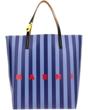 Marni 'tribeca' Boodschappentas - Blauw