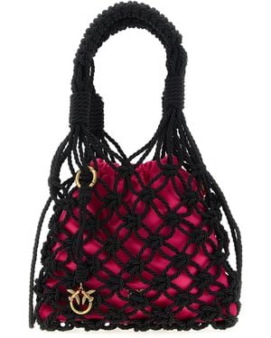 Pinko 'evening Net' Mini Handtas - Rood