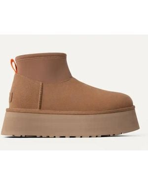 UGG W Classic Mini Dipper - Brown