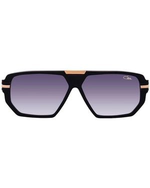 Cazal Gafas de Sol 8045 001 Negro/Gris Ahumado Unisex - Morado