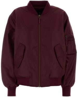 Anine Bing Leon Bomber Jacket - Red