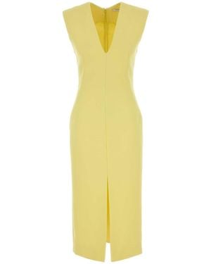 Givenchy Stretch Crepe Dress - Yellow