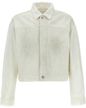 Entire studios Gem Piumini, Parka, Giacche Casual Bianco-Uomo