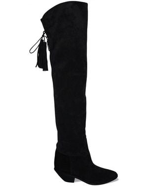 Saint Laurent West 45 Boots - Black
