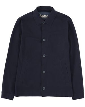 Herno Essence Shacket - Blue