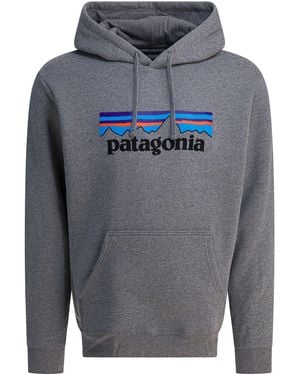 Patagonia "P-6 Logo Uprisal" Sweatshirt - Grey