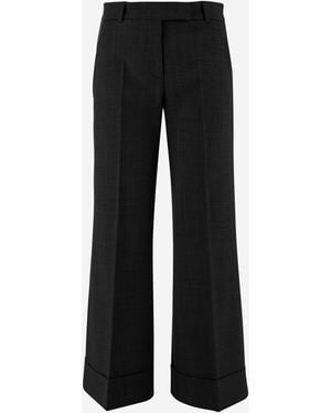 QL2 Donna Wool Trousers - Black