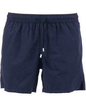 Fedeli Badehose aus gewebtem Stoff für Herren - Blau
