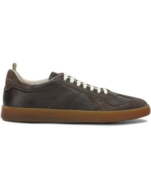 Officine Creative Militia Low-Top Sneakers - Brown